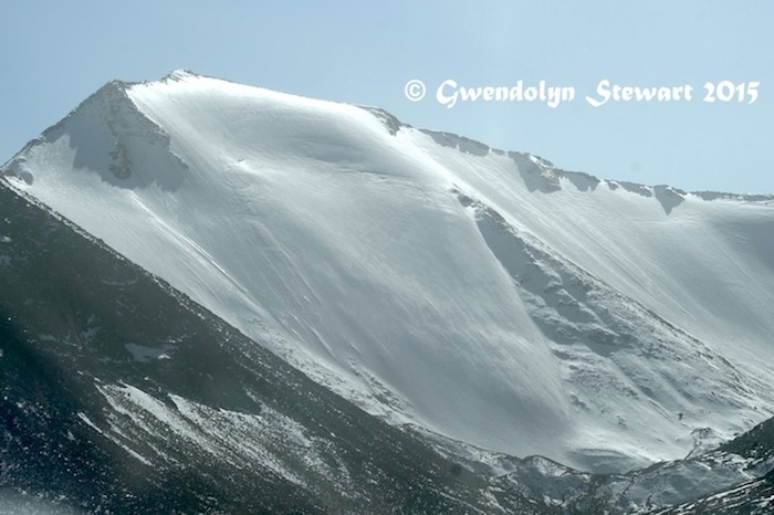 Xinjiang, China, Mountains Photographed by Gwendolyn Stewart, c. 2015; All Rights Reserved