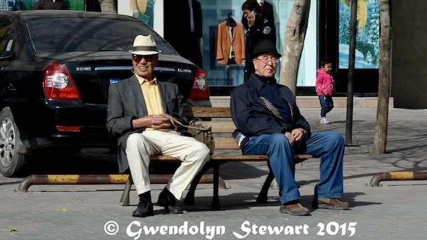 Urumqi Street Scene, Xinjiang, China, Photographed by Gwendolyn Stewart, c. 2015; All Rights Reserved